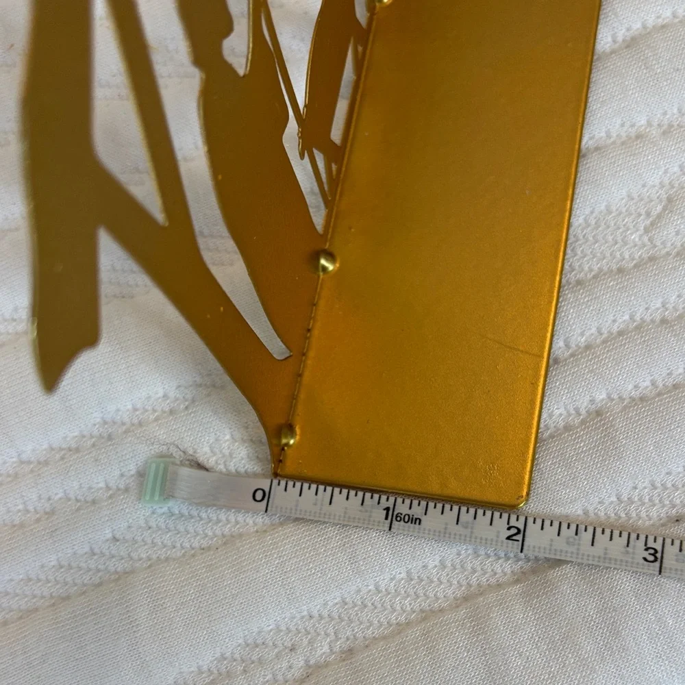 Mud Pie Metallic Gold Nativity Scene Shelf Sitter NWT Retails for $22.50